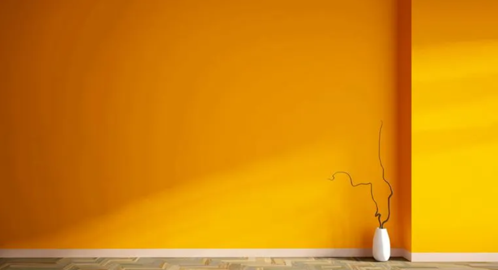 orange wall